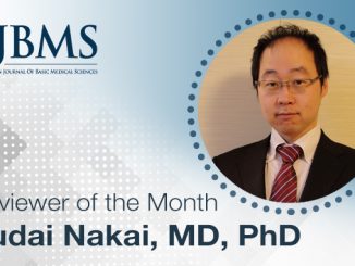 The Reviewer of the Month for March 2021: Dr. Yudai Nakai