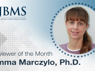 The Reviewer of the Month for November 2021: Dr. Emma Marczylo