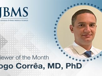 The Reviewer of the Month for March 2022: Dr. Diogo Goulart Correa