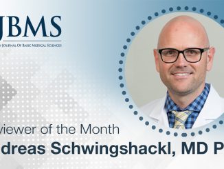 The Reviewer of the Month for August 2022: Dr Andreas Schwingshackl