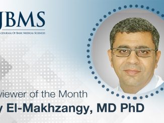 The Reviewer of the Month for September 2022: Dr Aly El-Makhzangy