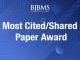 BJBMS Most Cited/Most Shared Paper Award