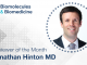 The Reviewer of the Month for January 2023: Dr. Jonathan Hinton