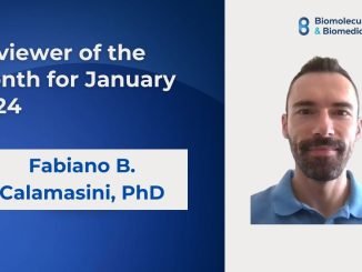 The Reviewer of the Month for January 2024: Fabiano Beraldi Calmasini, PhD